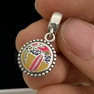 ✨🔥Pandora Santa Monica Beach Sunset California Exclusive Charm